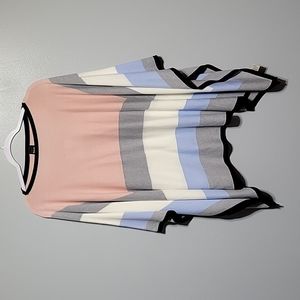 Rafaella square womans poncho - Size OS